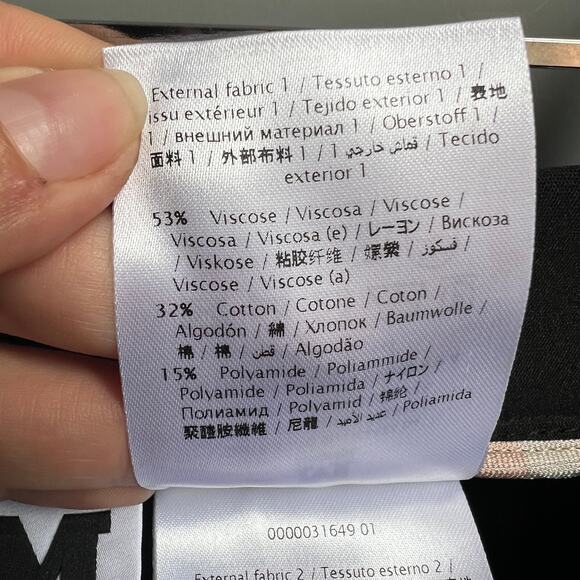 Missoni Black Neoprene Lace Panel Mini Skirt Size IT 40 - Picture 5 of 7